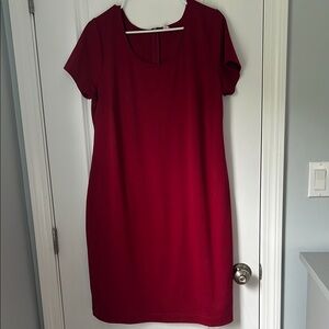 Elegant MATERNITY Red Women's Dress